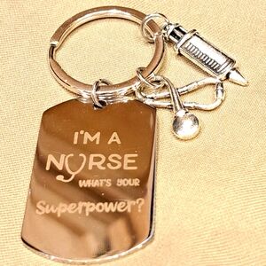 🙃6/$10 Inspirational Keychain